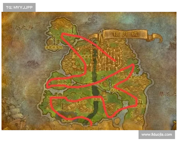 魔兽世界怀旧服：集结石地图更新，探索中心之路